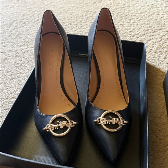 Coach Shoes - NIB Coach Audrey 90 LTR Pump NIB NEVER WORN